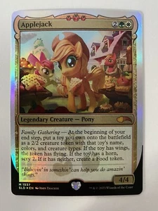 Ponis Applejack *LÁMINA*: The Galloping 2 Extra Life 2023 Magic The Gathering Mt/Nm envío combinado - Imagen 1 de 9