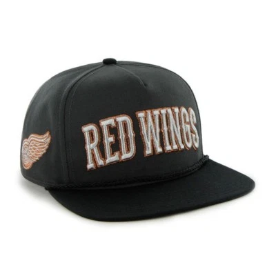 47' BRAND OFFICIAL NHL DETROIT RED WINGS SNAPBACK CAP hockey