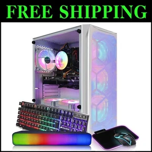 Compact Gaming PC Tower, GTX 1660 Ti, 16GB RAM, RGB - Ultimate Gaming Setup - Bild 1 von 9