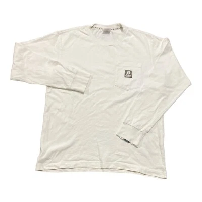Camisa Pullover AAPE By A Bathing Ape Blanca Manga Larga Talla L Foto 1 de 4