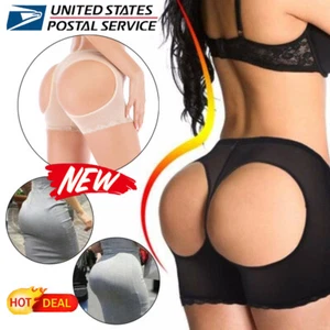 US BUTT LIFTER BOOSTER BOOTY PANTY TUMMY CONTROL BODY SHAPER HIP ENHANCER SHORTS - Picture 1 of 15