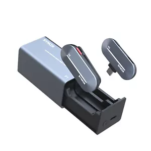 Microphone Lavalier SYNCO P1T 2,4 GHz double micro pour smartphone Type-C You... - Photo 1/9