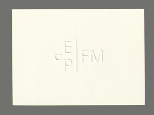 Carte publicitaire - advertising card - FM Perfume de Fréderic Malle - Picture 1 of 1