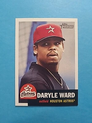DARYLE WARD 2002 TOPPS HERITAGE BASEBALL CARD # 166 H4066 - Image 1 of 2