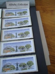 LOT VIGNETTES LISA FRANCE TIMBRE ** 2008 paris - Picture 1 of 1