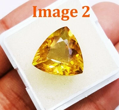 Alexandrite 5 Color Changing 9 To 11 Ct Loose Gemstone Trillion Certified R280 - Image 1 of 4