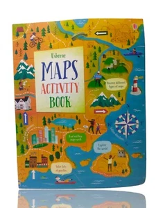 Maps Activity Book by Darran Stobbart. (BLBS) - Picture 1 of 2