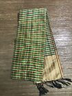 Southeast Asian Traditional Scarf ‘Krama’ Multicolor Gingham