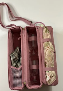 Bolsa de vino aislada de la colección Chelsea, de ""Picnic at Ascot"" con accesorios - Imagen 1 de 12