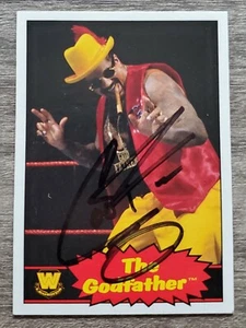 The Godfather Signed 2012 WWE Heritage Card #74 Kama WWF Wrestling Topps RAD - Picture 1 of 3