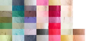 100% PURE SILK CHARMEUSE FABRIC 45" DRESSMAKING SEWING 44 COLOR BY THE YARD - Picture 1 of 81