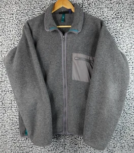 PATAGONIA Retro X 90s Fleece Jacket GRAY Vtg Fall 1998 Deep Pile USA Mens Medium - Picture 1 of 12
