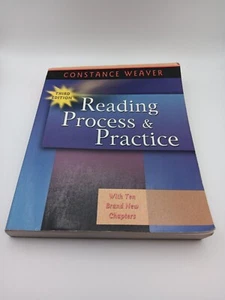 Reading Process & Practice, 3rd Ed. paperback, Constance Weaver ACCEPTABLE - Picture 1 of 13