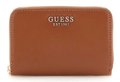 GUESS monedero Laurel Zip Around Wallet Cognac - Imagen 1 de 3