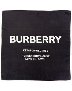 Burberry Horseferry Print Silk Scarf Women's  Os