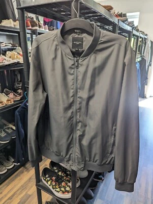 Brave Soul Grey Lightweight Windbreaker Coat/Jacket Very Smart In Size XL  - Image 1 of 4