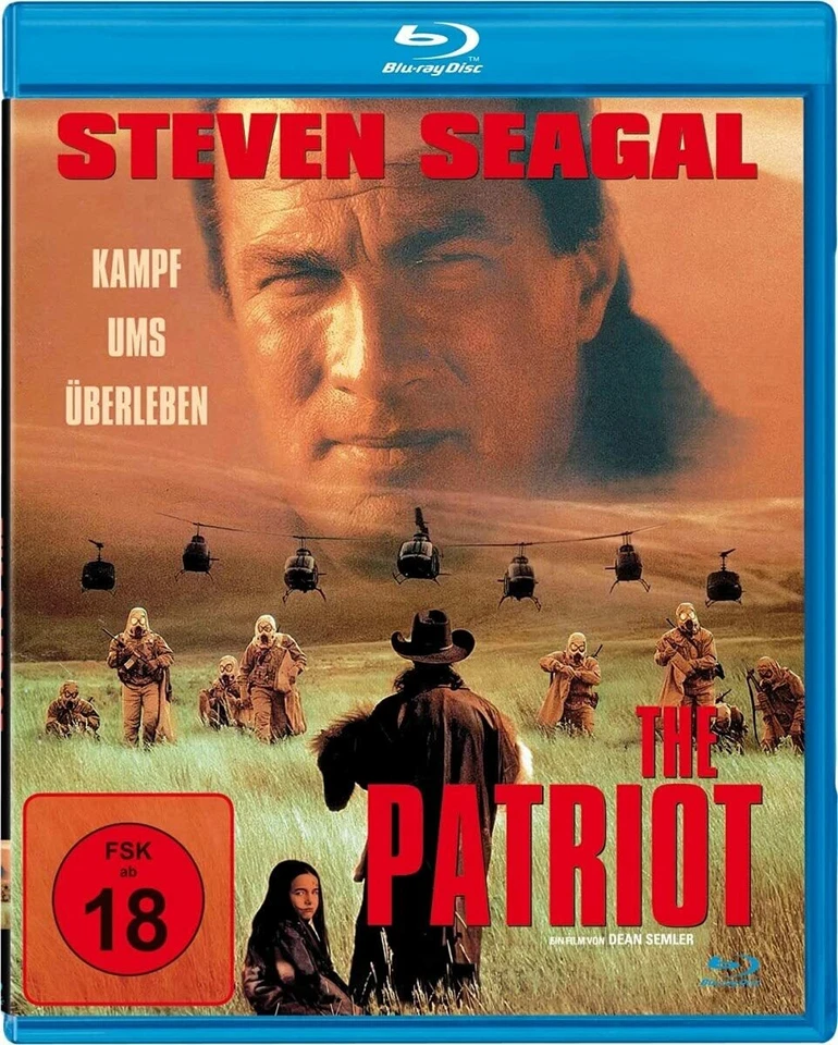 THE PATRIOT *1998 / Steven Seagal / L.Q. Jones* NEW Region B Blu Ray - Image 1 of 1