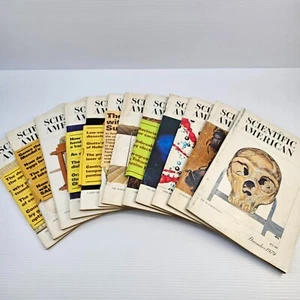 12 x Scientific American Magazines Complete 1979 Jan-Dec Issues - Fast Postage - Picture 1 of 15