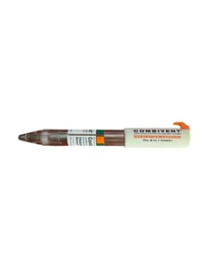 Combivent Inhalation Ballpoint Pen Drug Rep Pharmaceutical Clear White Orange - Picture 1 of 4