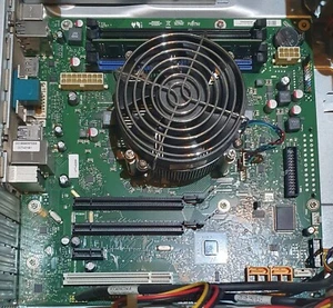 Fujitsu P710 D3161-a12 GS 1 Intel Q75 Mainboard Intel Core i3-2130 4Gb RAM - Bild 1 von 1