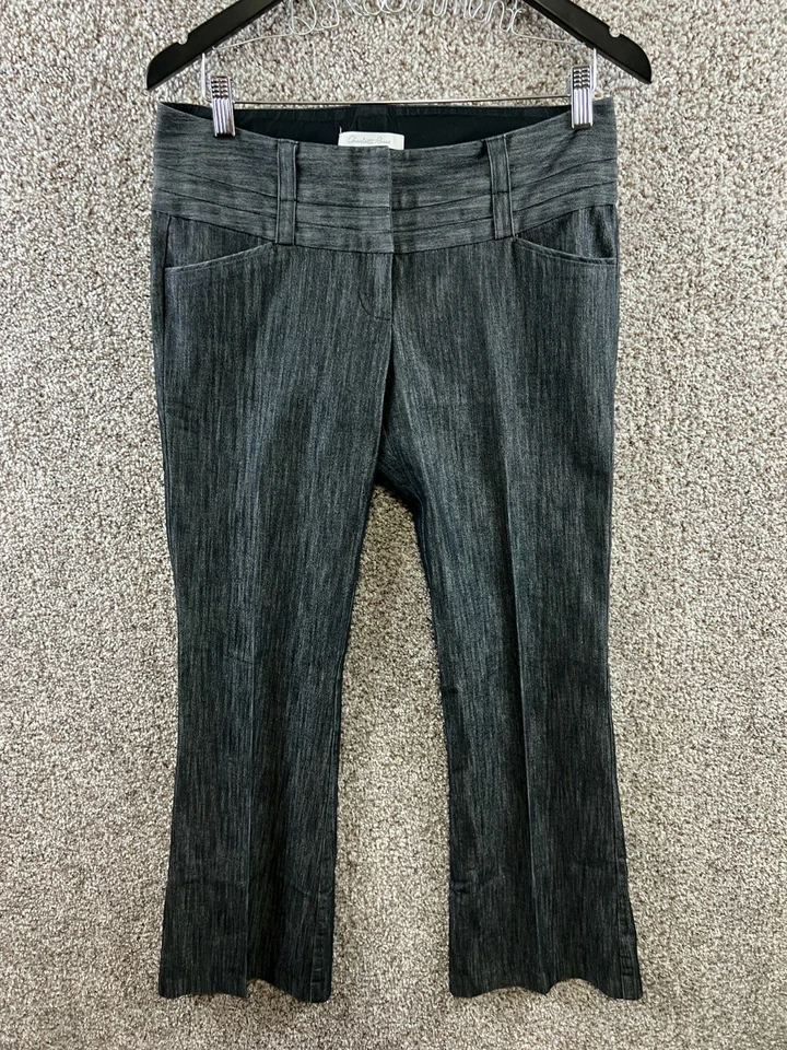 Pantalones Charlotte Russe Pierna Recta Junior Talla 9 Gris Pantalones Rectos Elastizados Foto 1 de 4