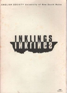 SOCIEDAD INGLESA UNIVERSIDAD DE NUEVAS WALES DEL SUR Inklings 1986 libro de sc - Imagen 1 de 1