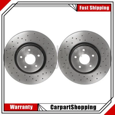 2 rotores de freno delanteros para Volvo C70 2006 2007 2008 2009 Foto 1 de 4