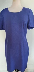 ELLEN TRACY Womens Blue Floral Dress Size 12 - Picture 1 of 4