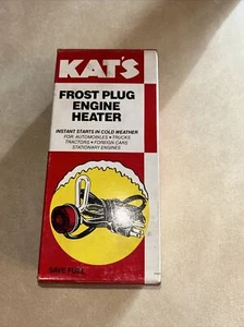 NOS KAT'S K4X 10425 FROST PLUG ENGINE HEATER 400 WATTS  120 VOLTS FREE SHIPPING - Picture 1 of 9