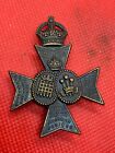 Original WW1 British Army Queen's Westminsters Rifle Regiment Cap Badge