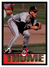 1994 Triple Play #120 JIM THOME Cleveland Indians ~B3DD