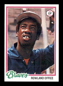 1978 Topps #632 Rowland Office   NM/NM+ X2947365