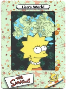 2000 ARTBOX THE SIMPSONS LISA SIMPSON LISA'S WORLD #19 FILM CARDZ CARD - Picture 1 of 7