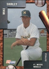 1992 Fort Myers Miracle Fleer/ProCards #2758 Mike Shirley