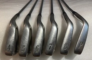 Titleist Forged 804 OS Irons RH 4-8 & PW (bent) Reg Flex NS PRO-100 Steel Shaft - Picture 1 of 23