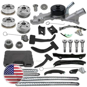 Kit de cadena de distribución válvula bomba de agua apta para Jeep Fiat Freemont Grand Cherokee V6 3.6L - Imagen 1 de 17
