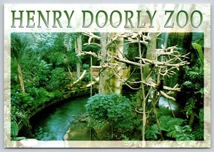 Postal Henry Doorly Zoo The Lied Jungle Omaha Nebraska - Imagen 1 de 2