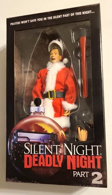 Boneco de ação vestido NECA Silent Night, Deadly Night Part 2 Ricky 8" - Imagem 1 de 4