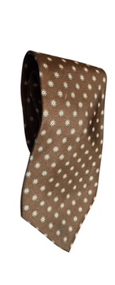 Stafford Men's Tie Brown White Green - Image 1 of 2
