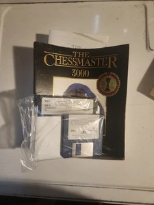 Chessmaster 3000 Vintage PC Spiel Big Box 2 x 3,5" 4 x 5,25" Floppy PC DOS - Bild 1 von 5