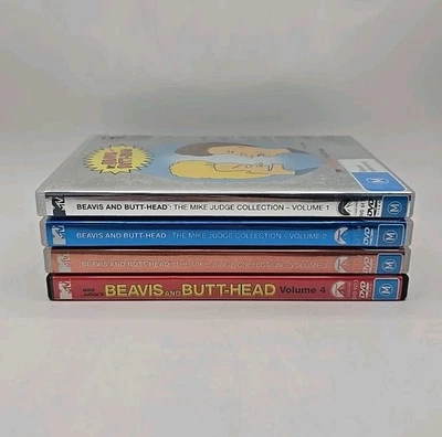 Bevis And Butthead Mike Judge Complete Collection DVD Vol 1-4 - Region 4 - image 1 of 4