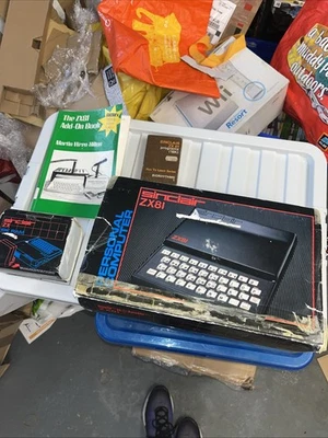 Sinclair ZX81 Computer Boxed Untested - Image 1 of 2