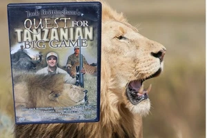 Jack Brittingham's Quest For TANZANIAN Big Game DVD Lion Leopard Buffalo Crocs  - Picture 1 of 6