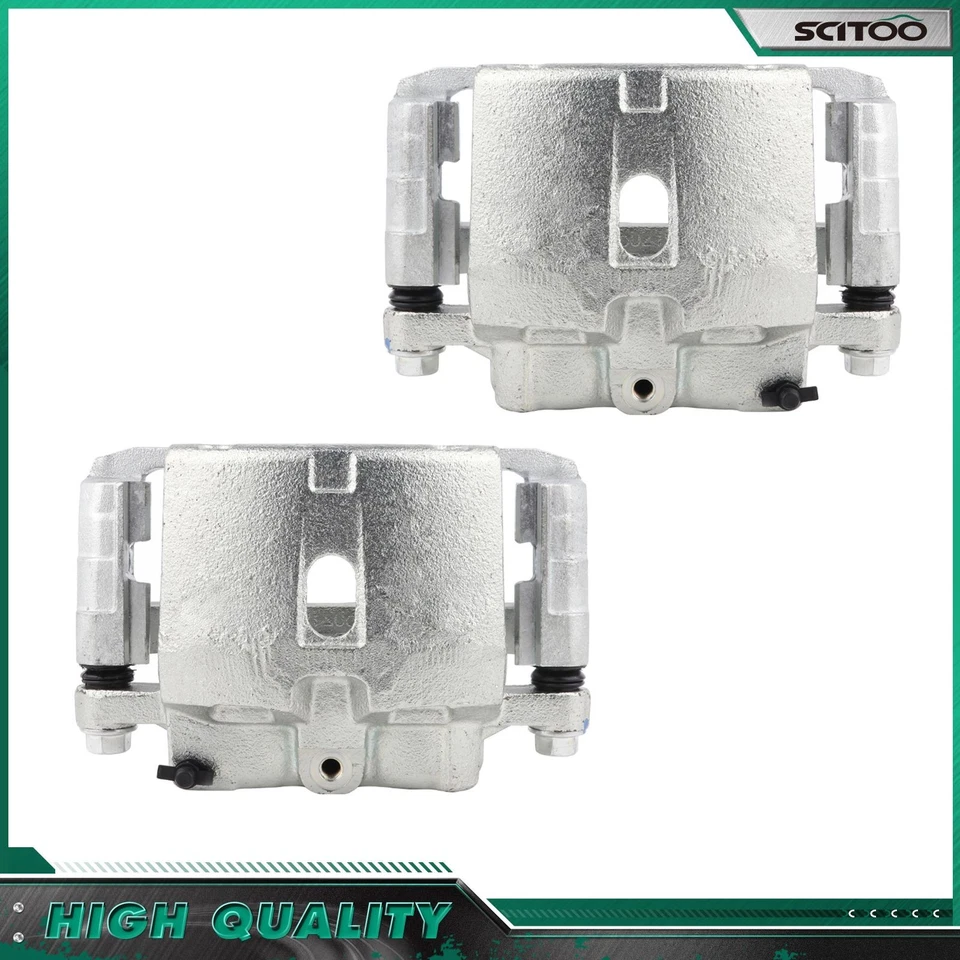 Rear Brake Caliper Pair Fits 00 - 13 Chevrolet Suburban 2500 03 - 2009 Hummer H2 - Image 1 of 4