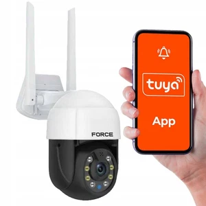 Cámara WiFi IP giratoria exterior FORCE PTZ FULLHD 5MPx 4x ZOOM - Imagen 1 de 6