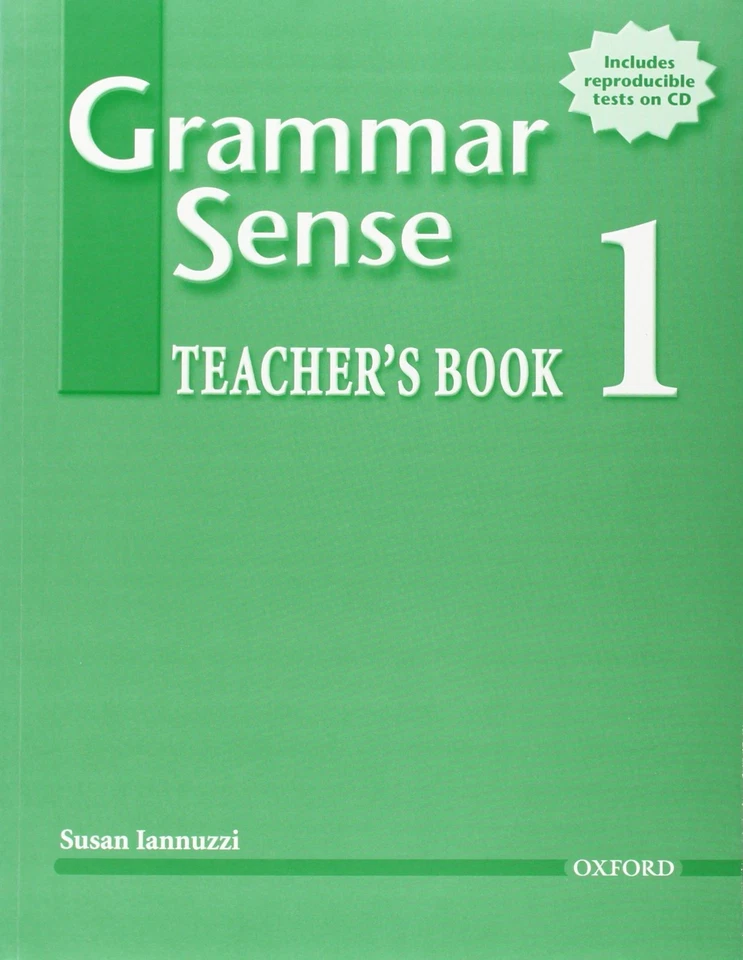 Grammar Sense 1:: Teacher's Book (with Tests CD): Teacher's Book - Image 1 of 1