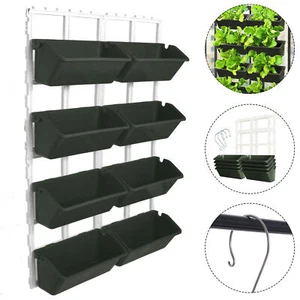 Garden Vertical Planter Outdoor Wall Elevated Raised Bed Flower Herbs Vegetable - Picture 1 of 13