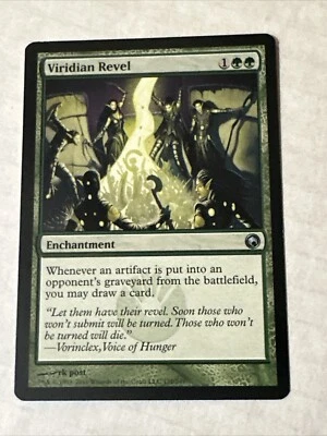 Viridian Revel X1 Scars Of Mirrodin NM Cond See Pics Front/Back English - Image 1 of 2