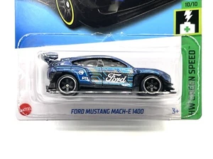2024 Hot Wheels Ford Mustang Mach-E 1400 Treasure Hunt CUSTOM WHEEL SWAP by AEB - Bild 1 von 5