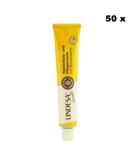 (37,98 EUR/l) 50 Tuben Lindesa (50x 50ml) 1 Karton Handcreme - Bild 1 von 1